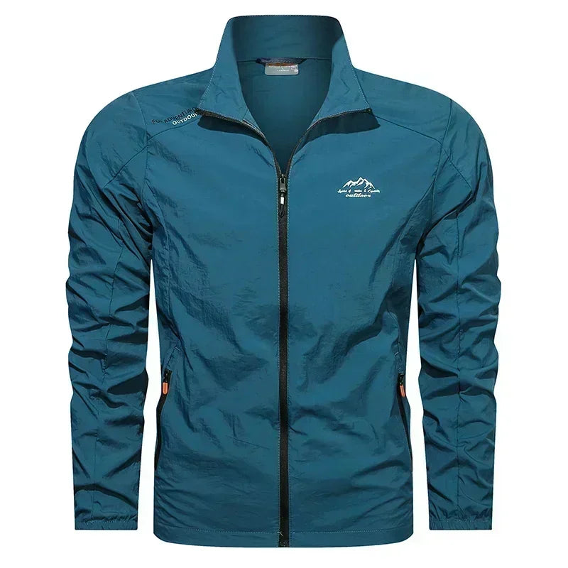 UPF 50+ Men's UV Protection Windbreaker Jacket