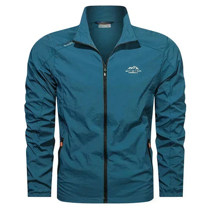 UPF 50+ Men's UV Protection Windbreaker Jacket