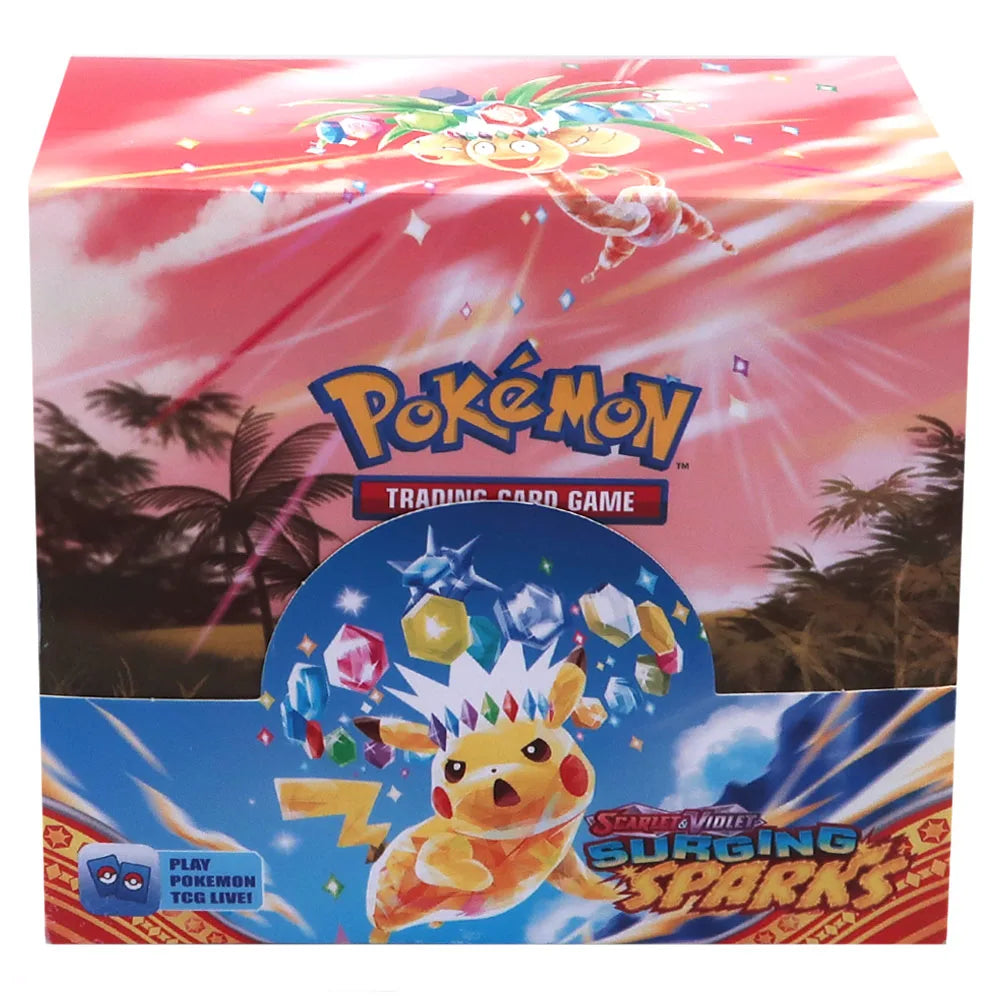 324pcs Pokemon Tcg Sword Shield Tempest Bonds Booster Box Trading Card Game Kids Toys Board