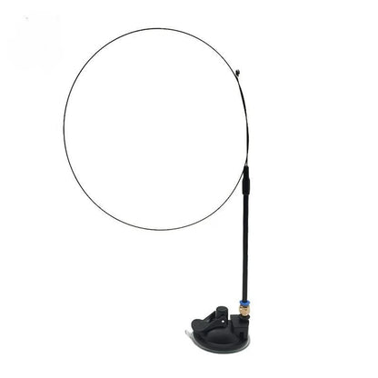 Suction Cup Bird Feather Cat Wand Toy – Interactive Kitten Hunting Toy with Bell