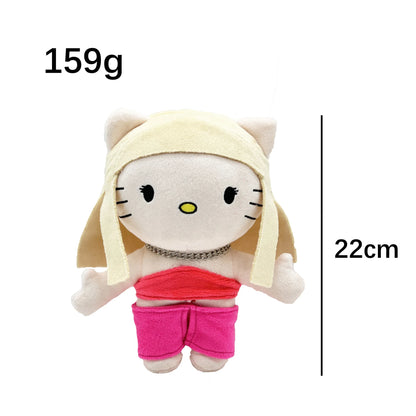 Hip-Hop Cat Plush Toy Doll – Rapper Style Stuffed Animal