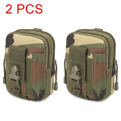 Tactical Molle Waist Bag Phone Pouch Belt Fanny Pack