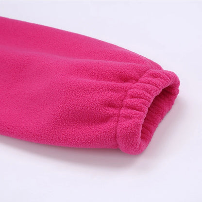 Women's Polar Fleece Jacket – Windproof Thermal Outdoor Coat