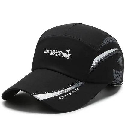 Aquatic Sports Embroidered Baseball Cap – Lightweight Mesh Unisex Hat