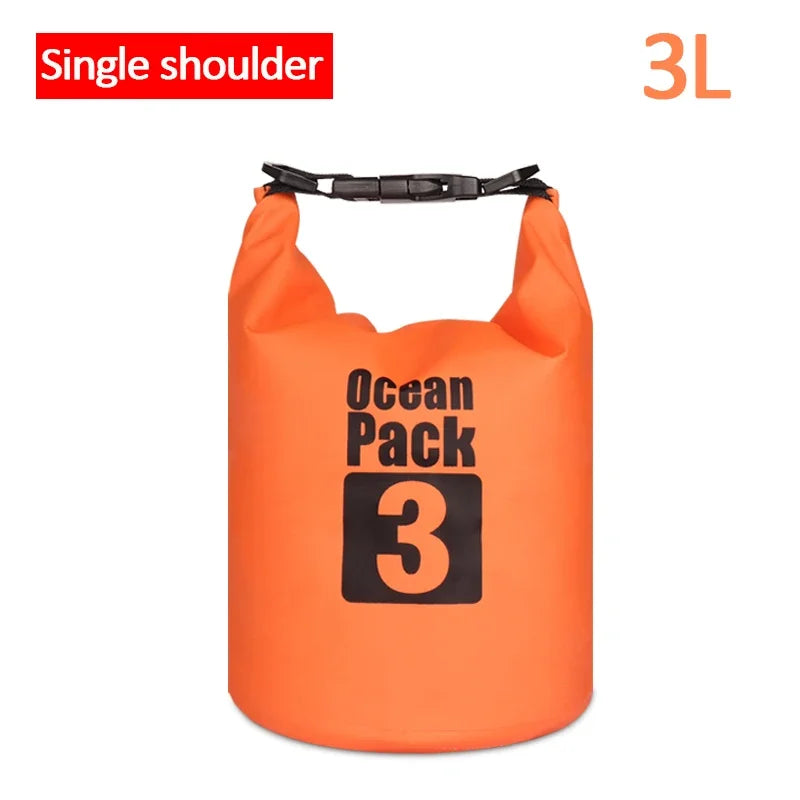 Waterproof Dry Bag 2L–30L – PVC Roll-Top Sack for Kayaking & Outdoor Sports