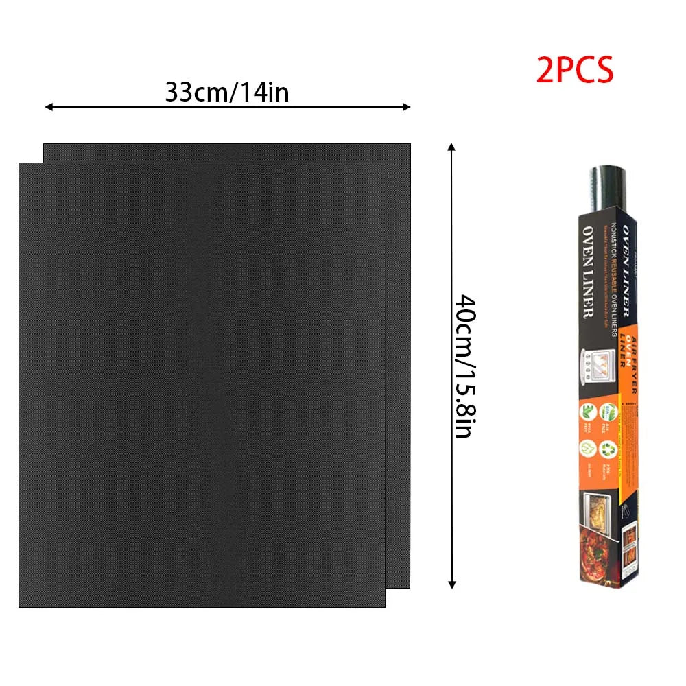 Non-Stick BBQ Grill Mat & Oven Liner – Reusable