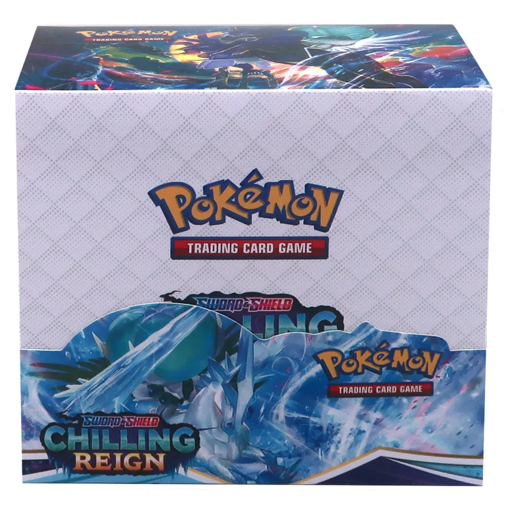 324pcs Pokemon Tcg Sword Shield Tempest Bonds Booster Box Trading Card Game Kids Toys Board