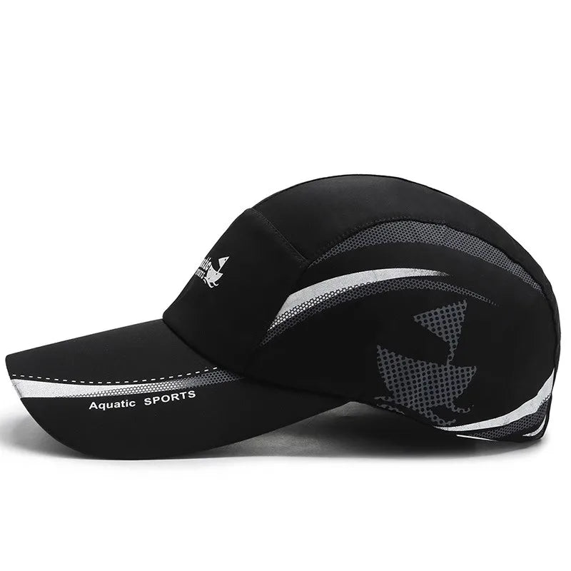 Aquatic Sports Embroidered Baseball Cap – Lightweight Mesh Unisex Hat