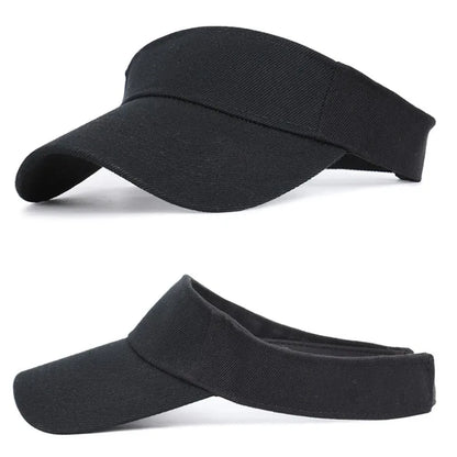 Sun Visor Cap – Unisex Outdoor Sports Hat for Golf & Running