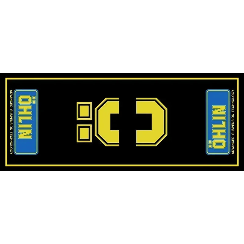 Motorcycle Parking Mat – Racing Display Carpet for Bike & Garage