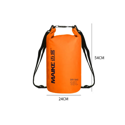 Waterproof Dry Bag – 5L / 10L / 15L for Swimming, Kayaking & Rafting