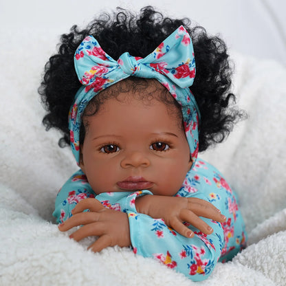 20 Inch Reborn Baby Doll Soft Touch 3D Paint Collectible Art Gift