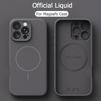 Original Liquid Soft Silicone Magsafe Wireless Charge Magnetic Case Iphone 16 Plus 15 14 13 12 Pro
