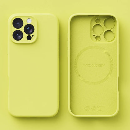 Original Magnetic Magsafe Phone Case Iphone 16 15 14 12 13 17 Pro Max Plus Liquid Silicone Wireless