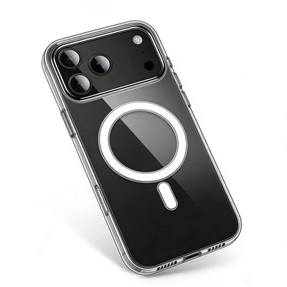 Transparent Magsafe Magnetic Case Iphone 17 16 15 14 13 12 11 8 X Xr Xs Pro Max Plus Mini Wireless