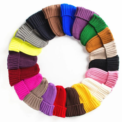 Women's Knit Beanie Hat – Soft Warm Winter Cap