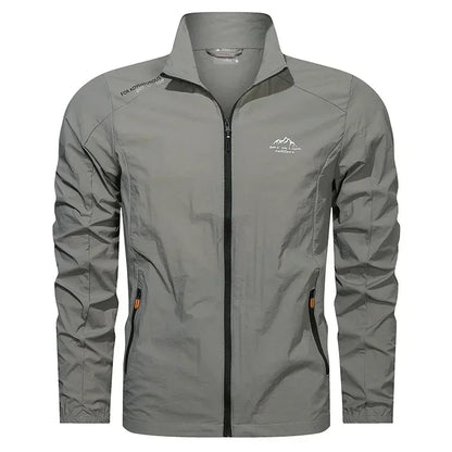 UPF 50+ Men's UV Protection Windbreaker Jacket