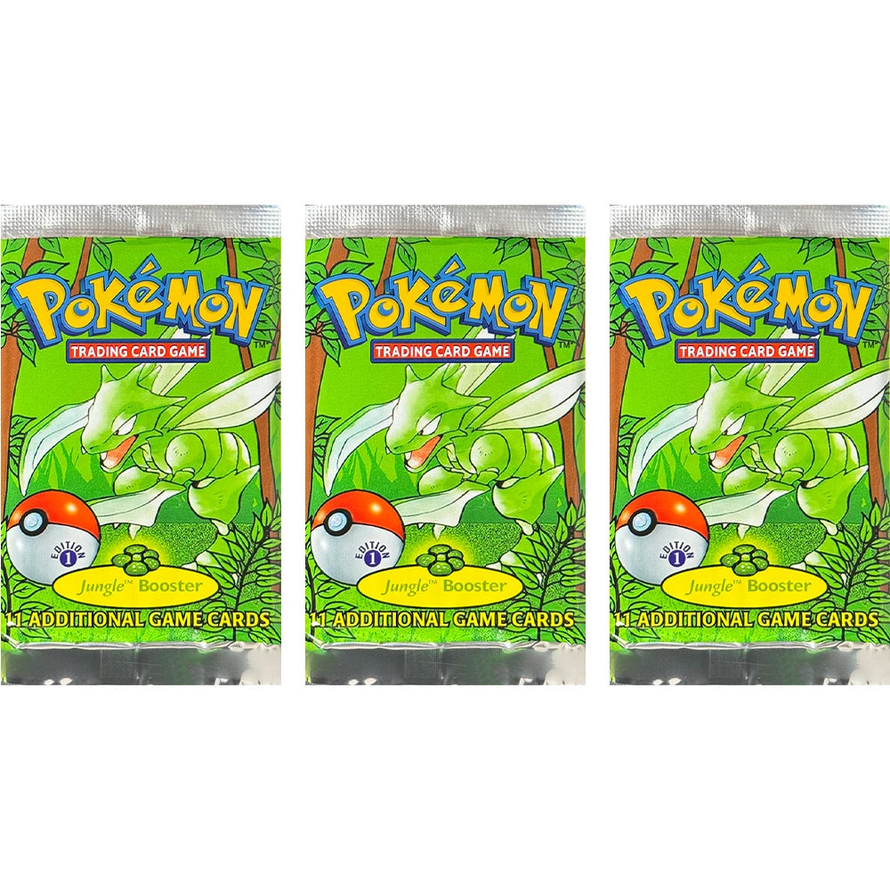 Pokemon TCG Vintage Booster Packs – Base Set, Jungle & Fossil