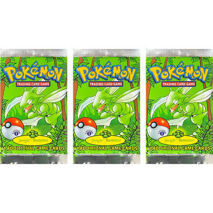 Pokemon TCG Vintage Booster Packs – Base Set, Jungle & Fossil