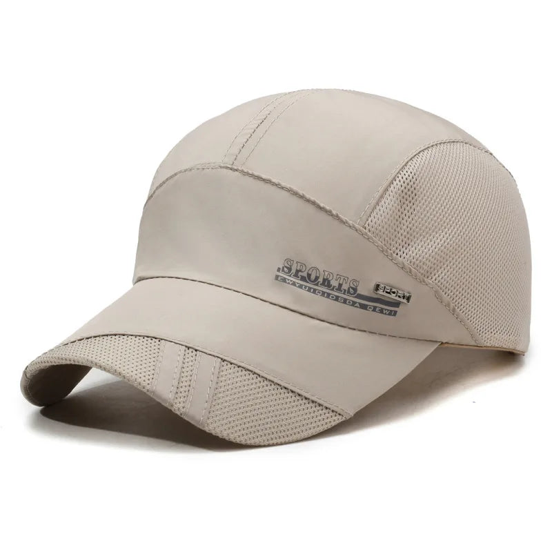Quick-Dry Mesh Baseball Cap – Unisex Summer Sports Hat