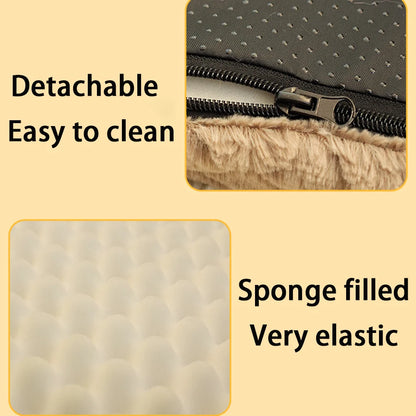 Orthopedic Dog Crate Mat – Washable Faux Fur Pet Bed Pad