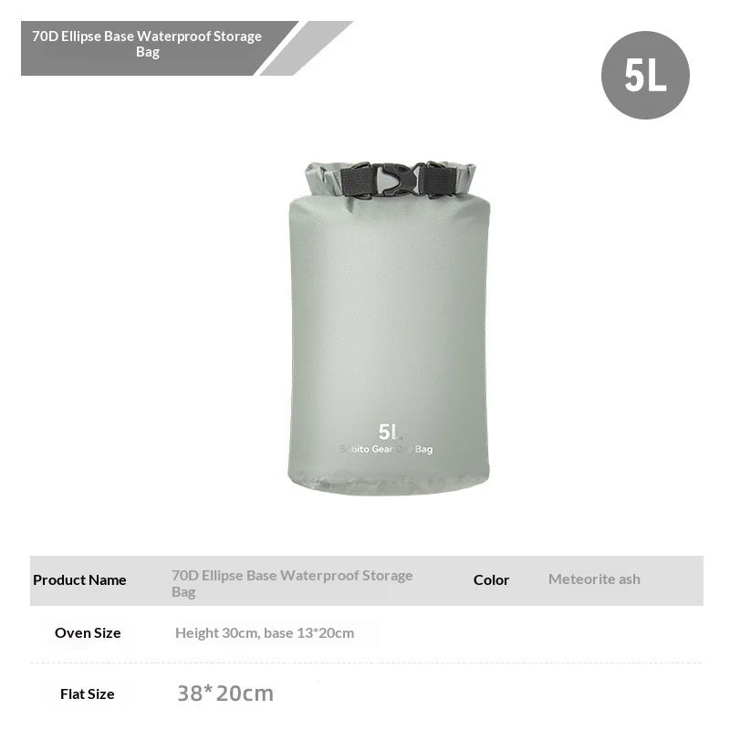 Waterproof Dry Bag – Ultralight Roll-Top Sack 3L–35L
