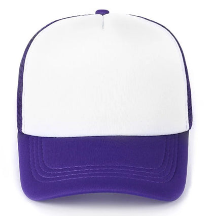 Custom Logo Mesh Trucker Hat – 5-Panel Snapback Baseball Cap for Men & Women
