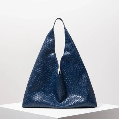 Women's Retro Hobo Tote Bag – Large Capacity Shoulder Bag