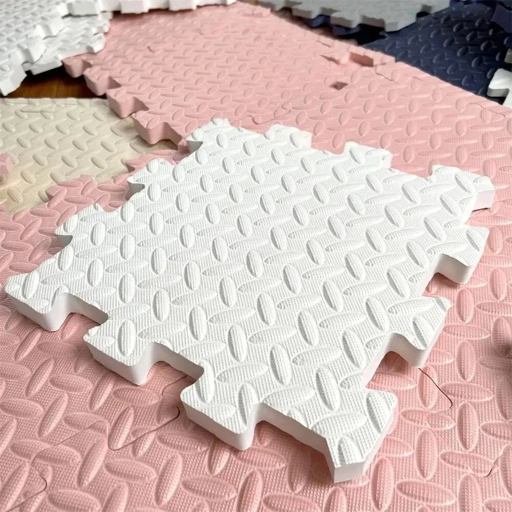 EVA Foam Puzzle Play Mat Tiles 30x30cm – Thick Interlocking Kids Floor Mat