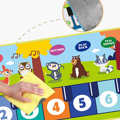 Kids Piano Mat Musical Floor Keyboard Toy for Toddlers