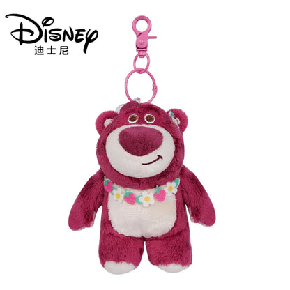 Cartoon Plush Doll Keychain - Cute Stuffed Animal Bag Charm