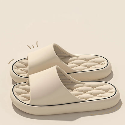 EVA Cloud Slippers – Thick Sole Cushion Slides for Indoor & Outdoor