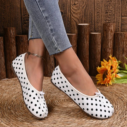 Women's Ballet Flats – Bowknot Slip-On Flat Shoes