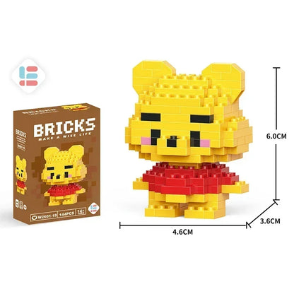 Disney Tsum Tsum Mini Building Blocks – Cartoon Micro Brick Figures