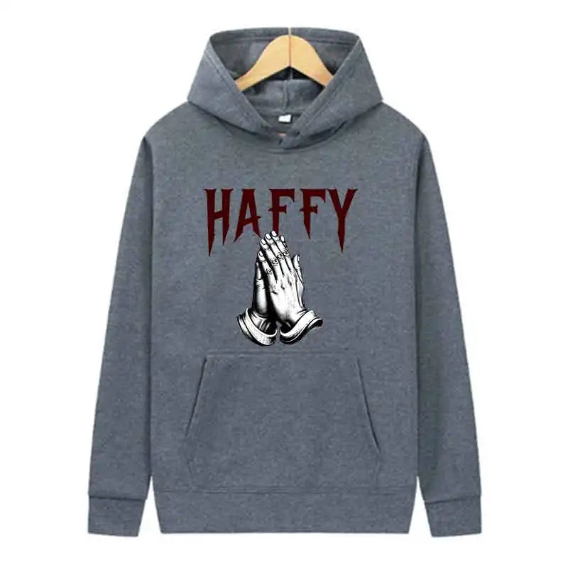 Letter Print Hoodie Y2K Streetwear Pullover Sweatshirt