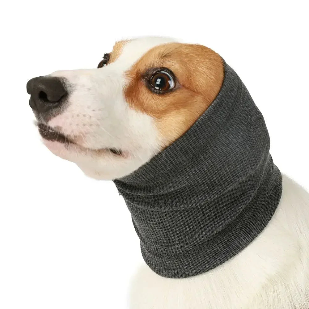 Dog Ear Cover Hood – Soft Warm Pet Grooming Ear Protection