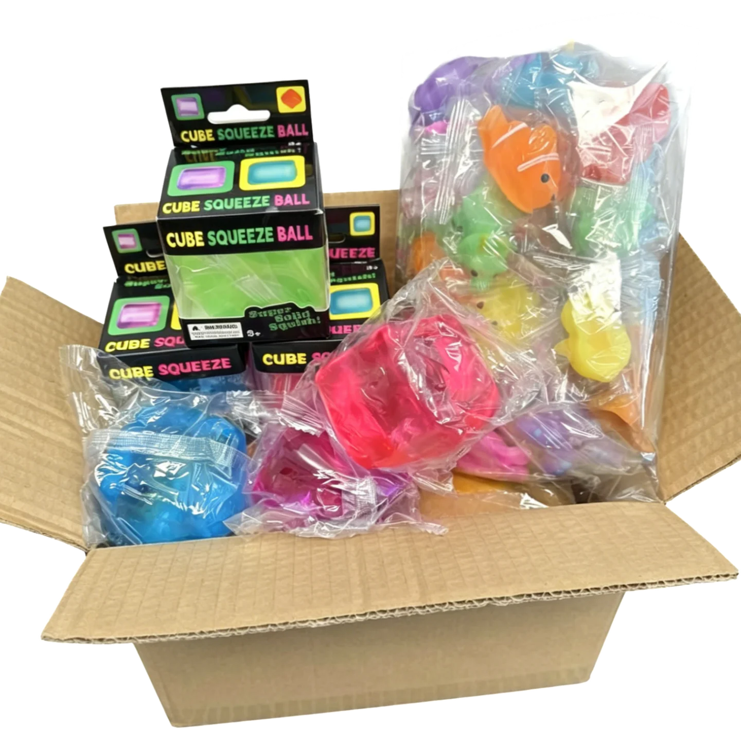 Squishy Fidget Stress Relief Blind Box Set – Slow Rising Squeeze Toys