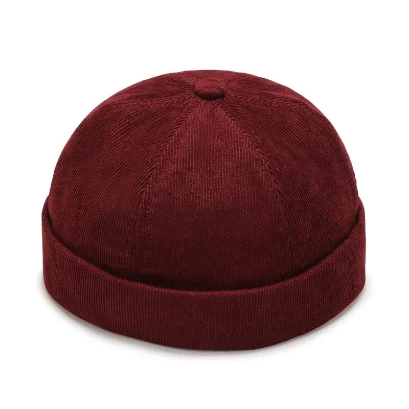 Docker Skull Cap – Brimless Beanie Hat for Men & Women