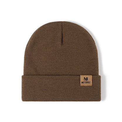 Winter Knit Cuffed Beanie – Warm Unisex Ski Hat