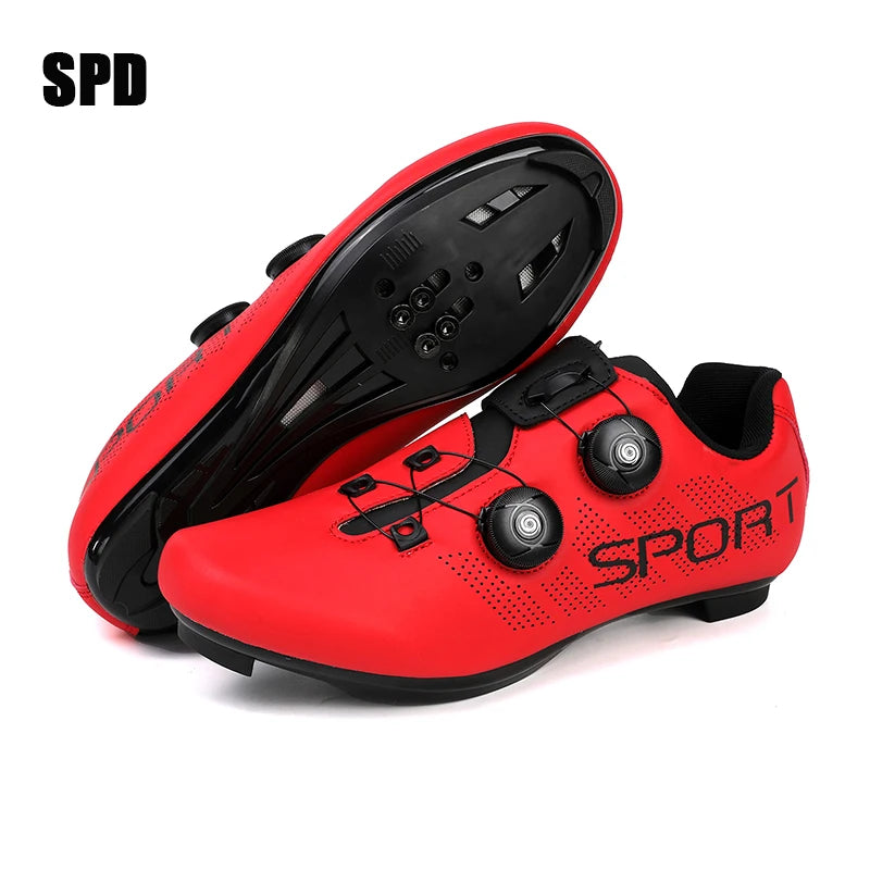 SPD Cycling Shoes - Breathable MTB & Road Bike Sneakers for Men and Women