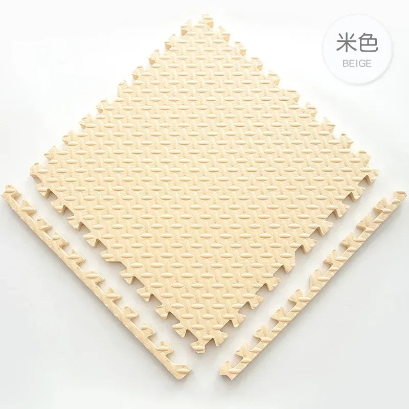 EVA Foam Puzzle Play Mat Tiles 30x30cm – Thick Interlocking Kids Floor Mat