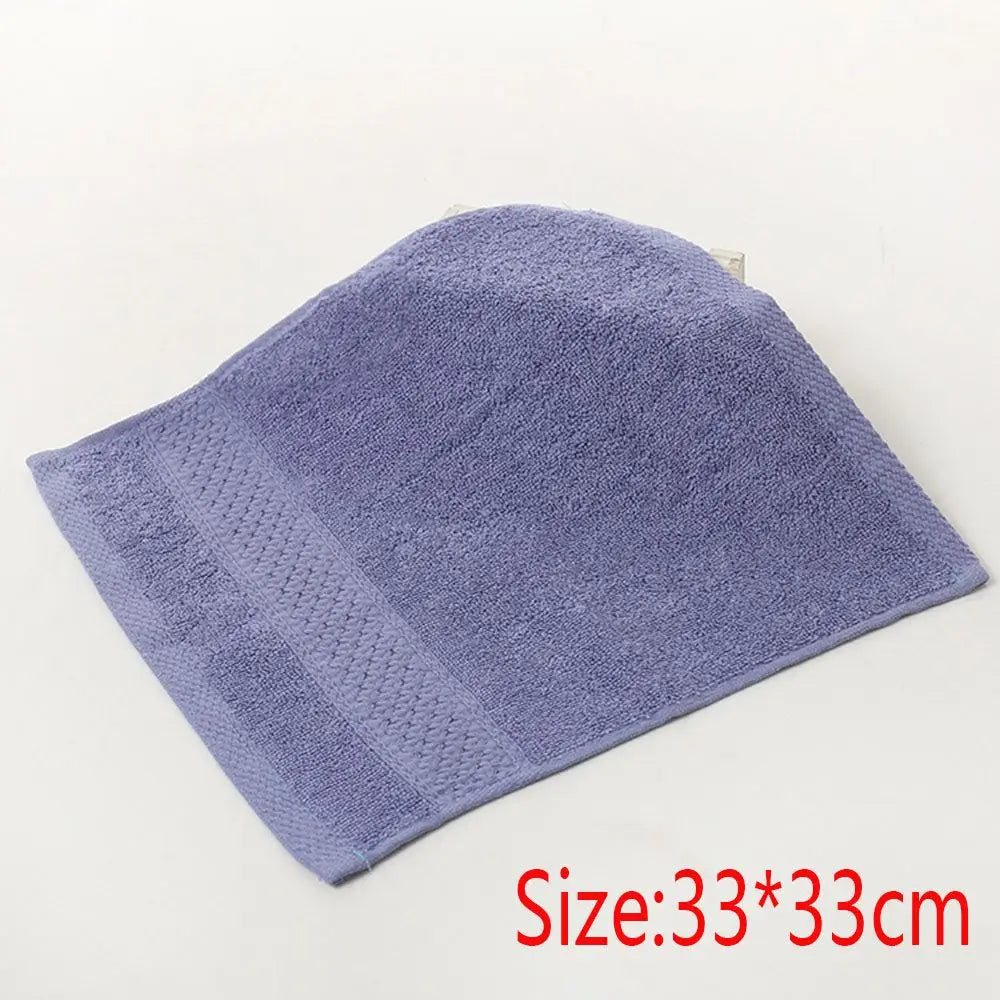 Cotton Face Washcloths – Soft, Absorbent & Antibacterial (Square)