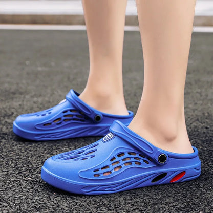 Plus Size EVA Clog Sandals – Unisex Breathable Beach & Garden Shoes