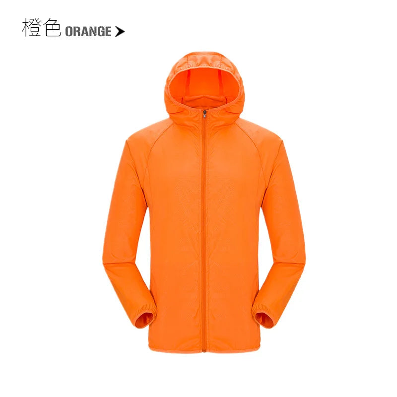 Waterproof Rain Jacket for Men & Women – Quick Dry Outdoor Coat