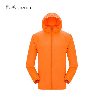 Waterproof Rain Jacket for Men & Women – Quick Dry Outdoor Coat