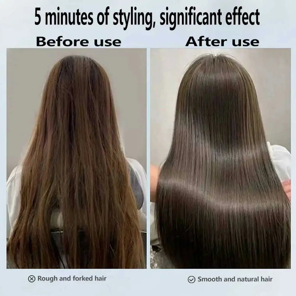 2-in-1 Hair Dryer & Straightener with Negative Ion Technology