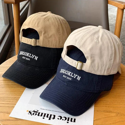 Brooklyn Embroidered Baseball Cap – Unisex Dad Hat
