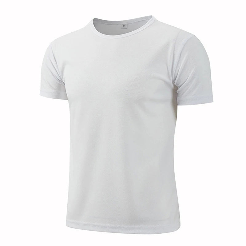 Men's Quick-Dry Sports T-Shirt – Running & Soccer Jersey