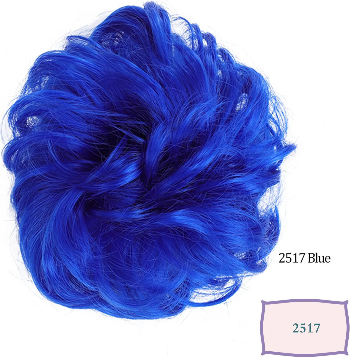 Synthetic Messy Hair Bun Chignon Scrunchies Fake Band Braid Elastic Hairpiece Tail Donut Updo Pieces