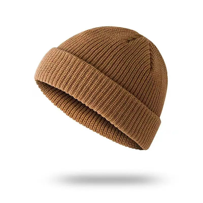 Winter Knit Beanie Hat – Warm Thermal Skull Cap for Men & Women